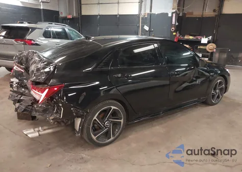 2023 Hyundai Elantra N Line z USA, uszkodzony, nr VIN KMHLR4AF5PU589204